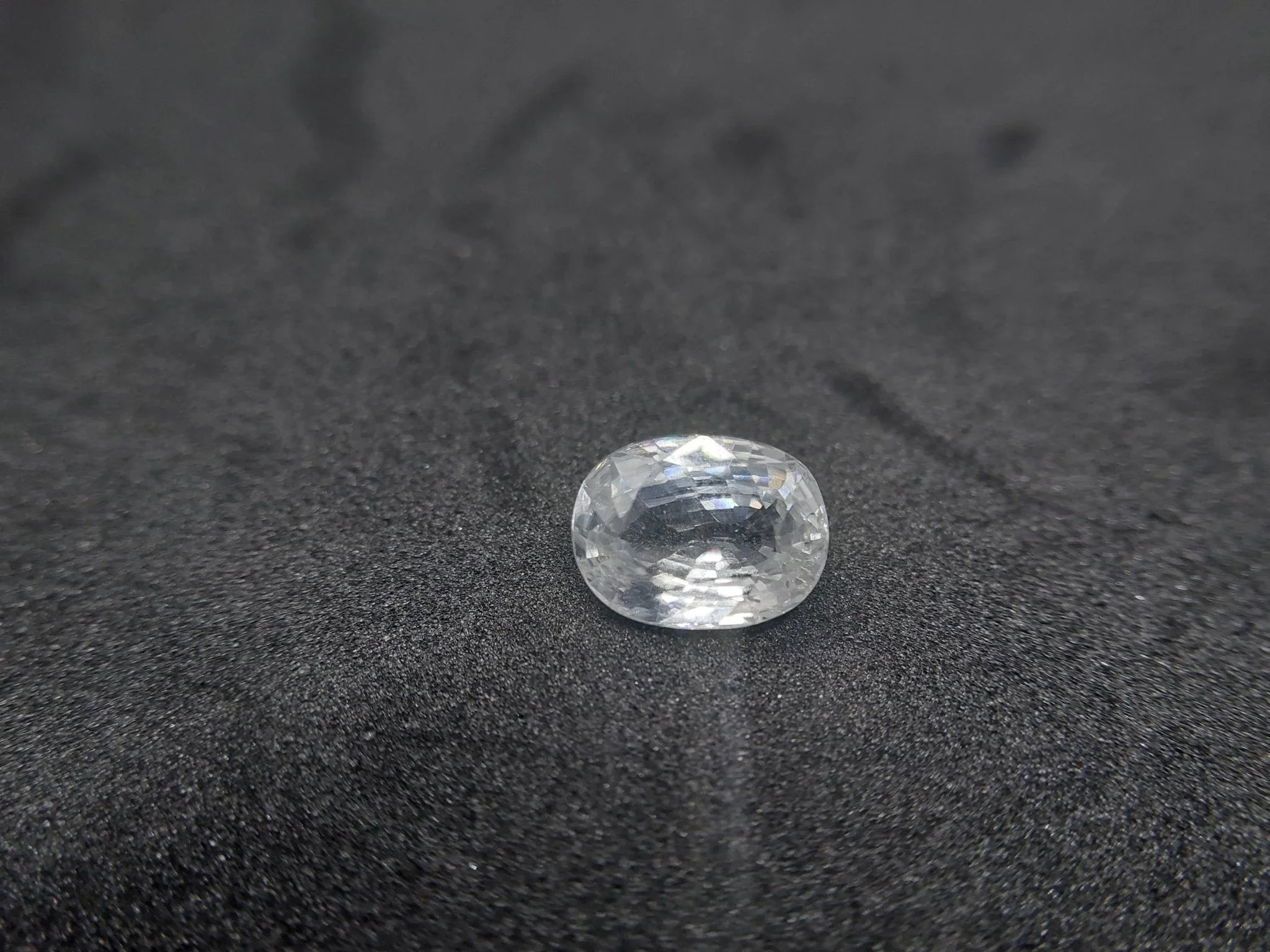 Natural White Zircon Gemstone – Certified, Sparkling & Affordable | Sandhya Gems