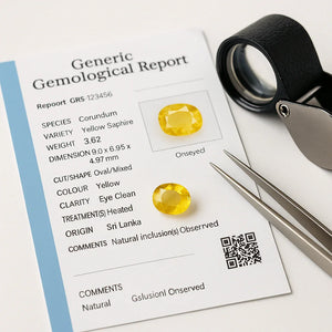 Gemstone Certificate Guide (India, 2025)