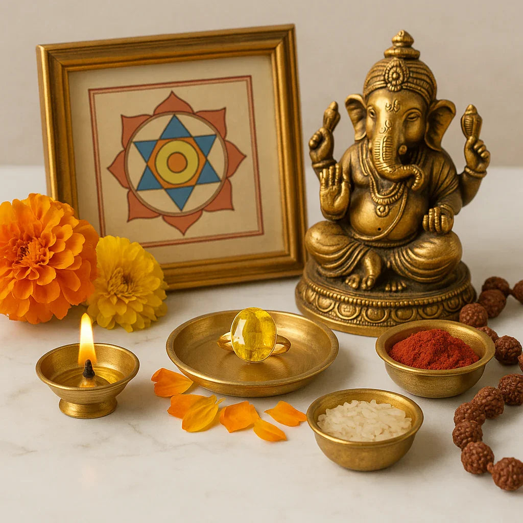 Vedic Guide: Day, Finger, Metal & Mantra