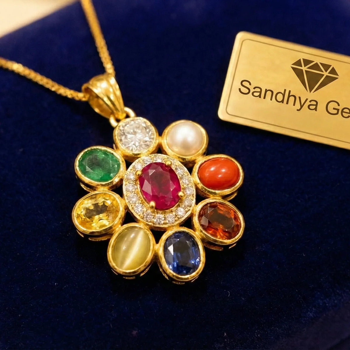 Authentic Navaratna Gemstones Online | Certified in Kolkata – Sandhya ...