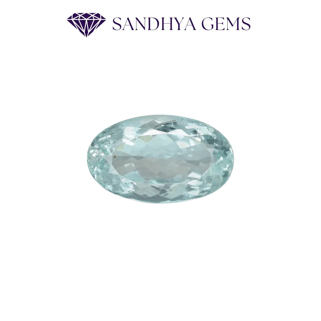 9 Carat Natural Aquamarine Stone - Sandhya Gems Corner