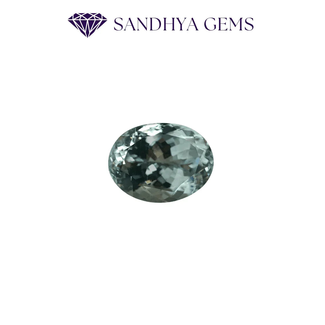5 Carat Natural Aquamarine Stone - Sandhya Gems Corner