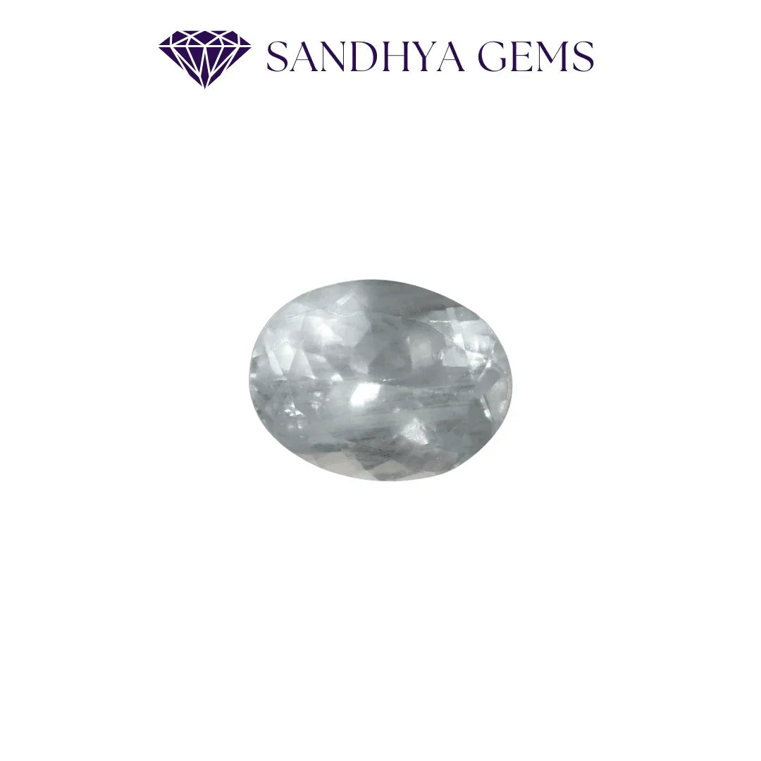 7 Carat Natural Aquamarine Stone - Sandhya Gems Corner