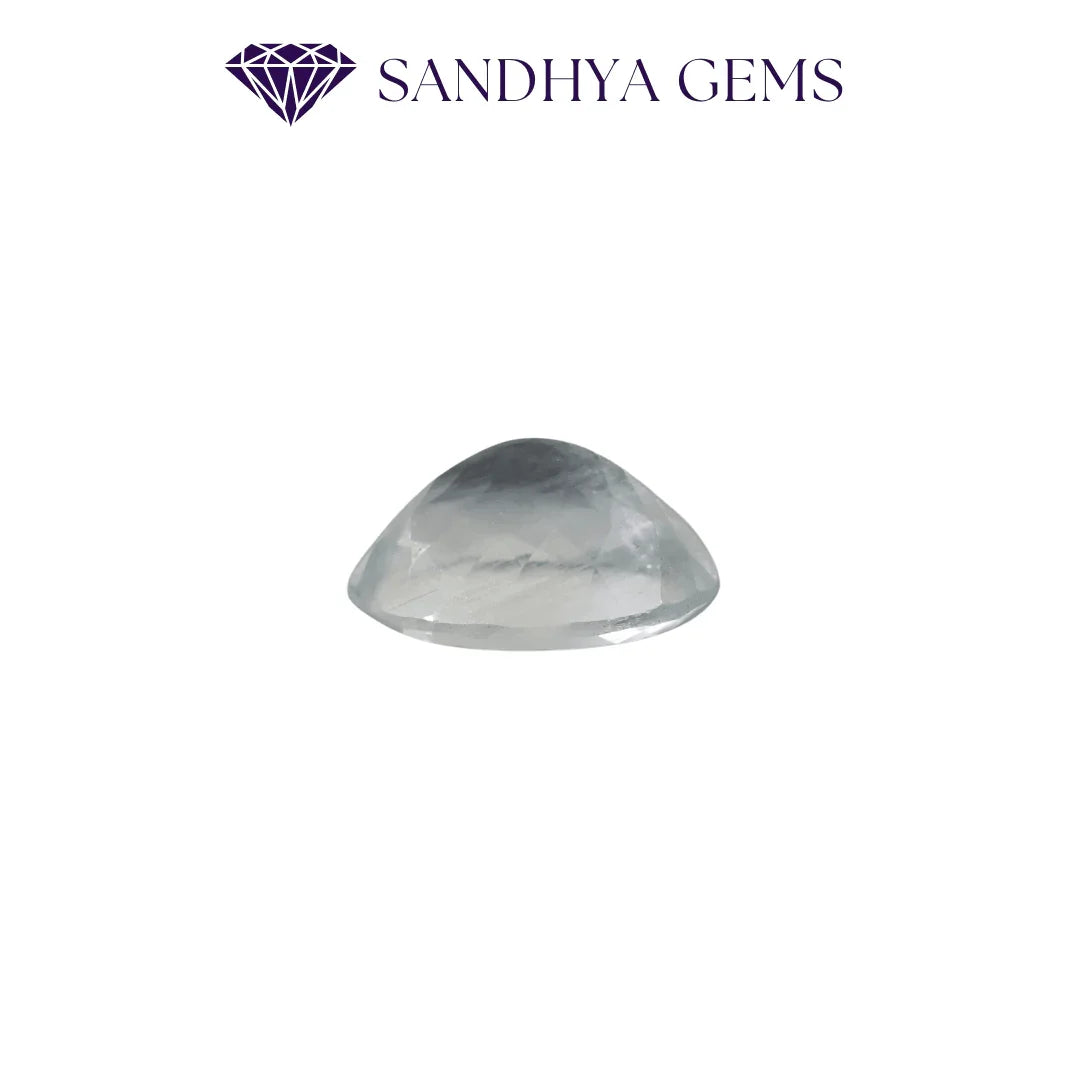 7 Carat Natural Aquamarine Stone - Sandhya Gems Corner