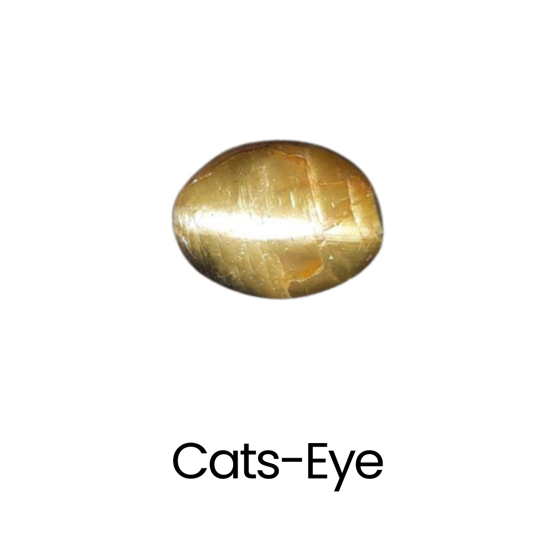 Natural Cats Eye gemstone oval cut certified for Ketu dosha protection Kolkata