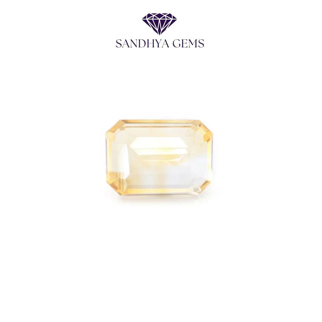 7 Carat Natural Citrine - Sunela Gemstone - Sandhya Gems Corner