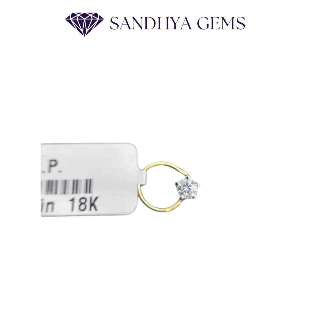 Diamond Nose Ring - Sandhya Gems Corner