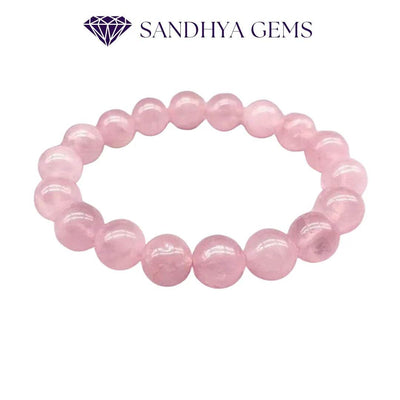 Natural Rose Quartz Bracelet Hyderabad