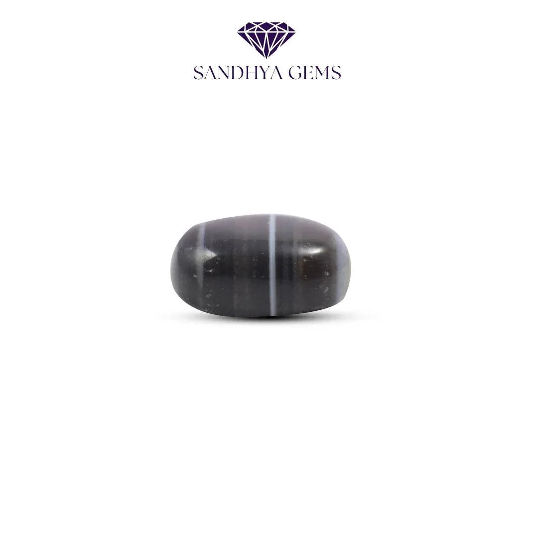10 Carat Sulemani Haqeeq(Black Agate) - Sandhya Gems Corner