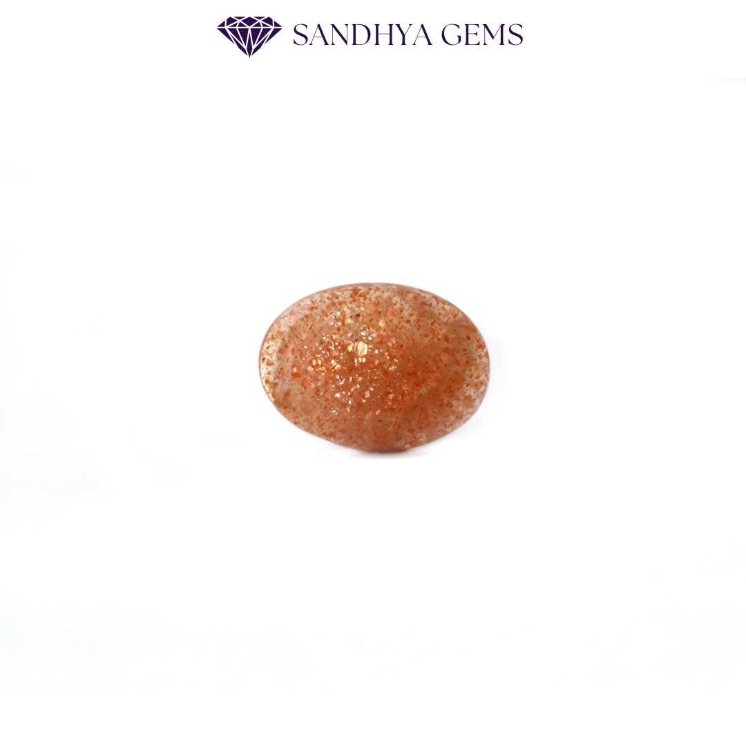 7 Carat Natural Sun Stone - Sandhya Gems Corner