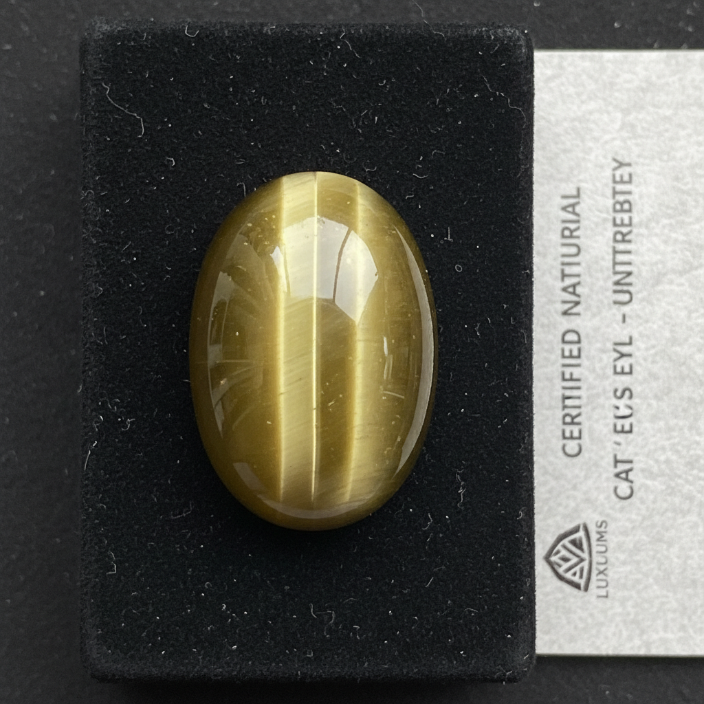 Natural Cat's Eye Gemstone