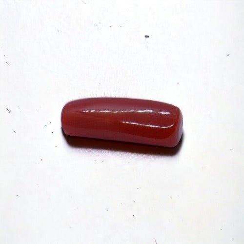 GSI Lab Certified Red Coral Gemstone - Sandhya Gems Corner