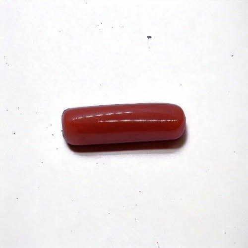 GSI Lab Certified Red Coral Gemstone - Sandhya Gems Corner