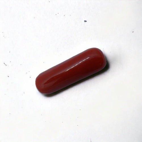 GSI Lab Certified Red Coral Gemstone - Sandhya Gems Corner